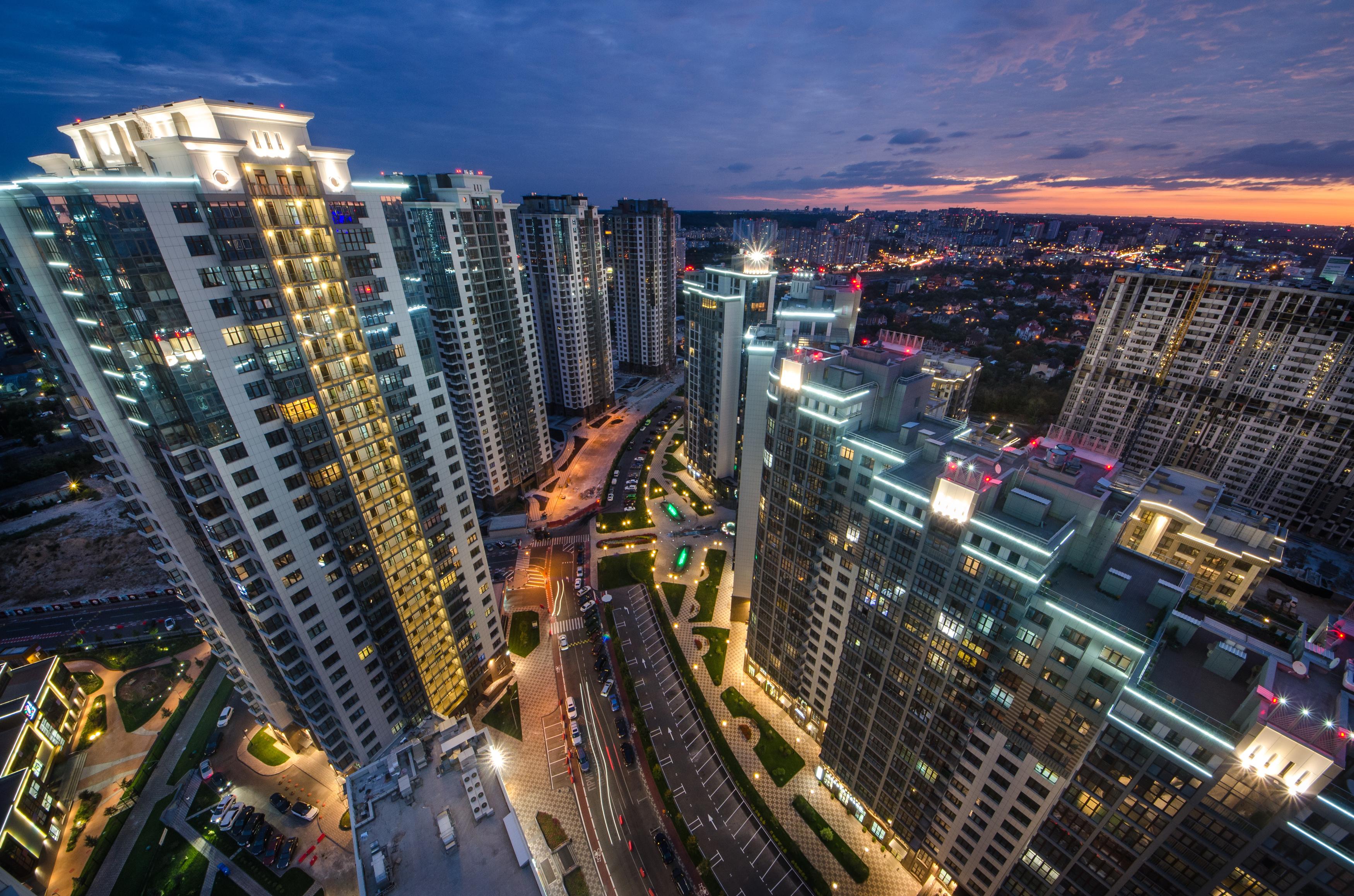 Rizal communities at night